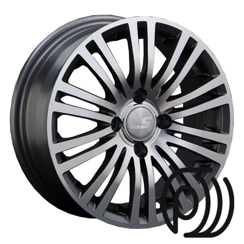 диск ls wheels ls109 6x14 4x98 et 35 dia 58,6 (gmf)