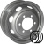 Диск Asterro ГАЗ-3302 5,5x16 6x170 ET 106 Dia 130
